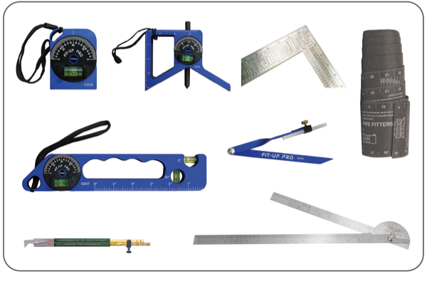 Pipe clearance fitting tools